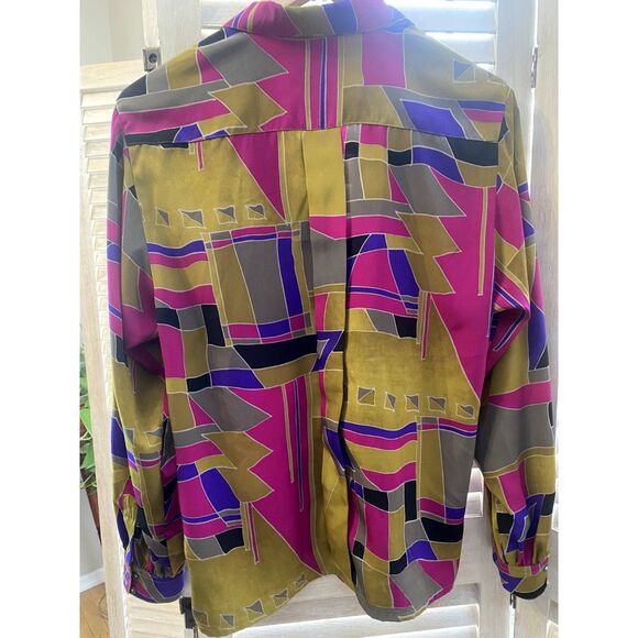 Vintage Jaeger womens blouse- Medium - Picture 6 of 7